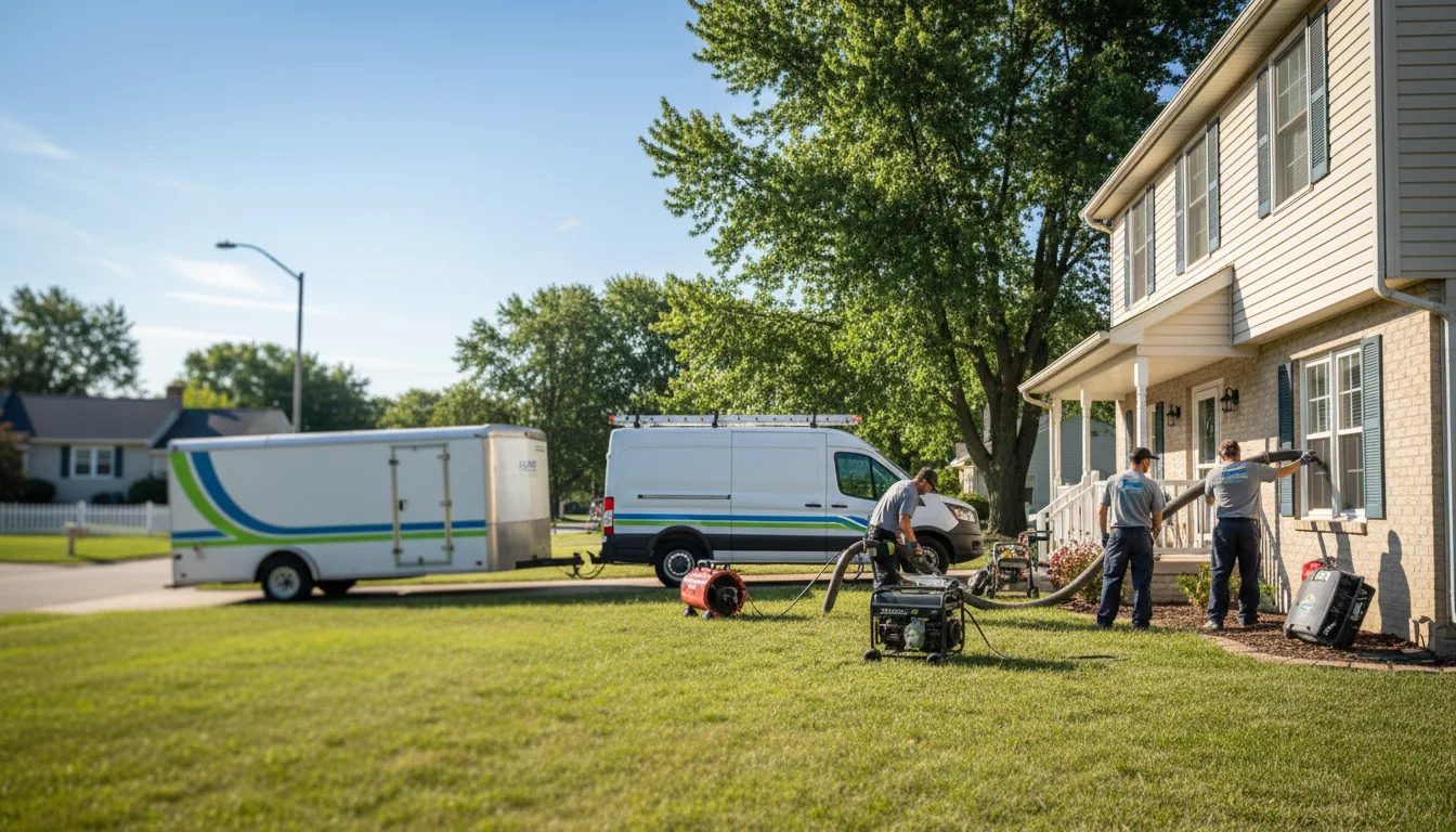 Flooded Basement Restoration And Cleanup With Repair in Lena, WI near me